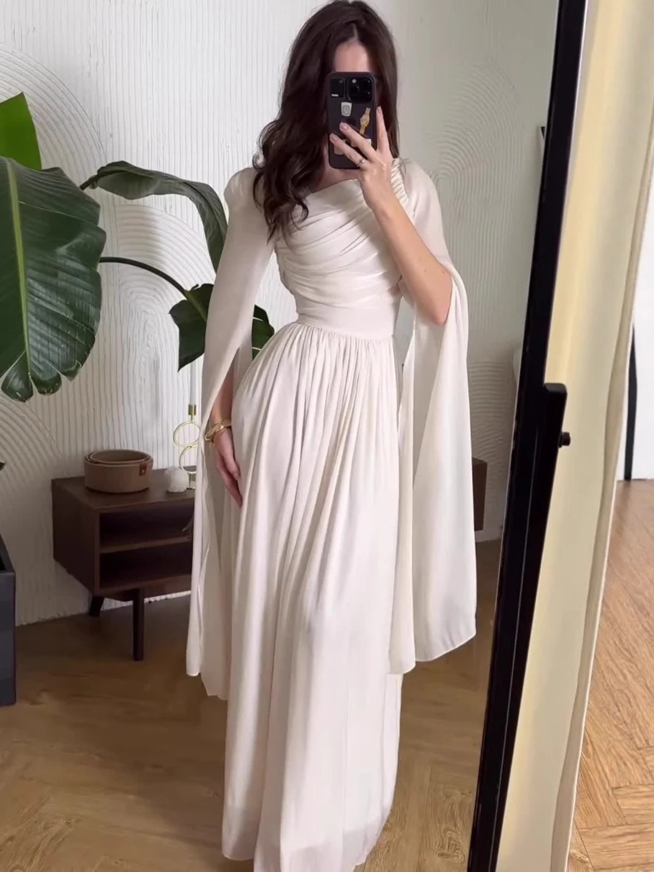 Eid Women Dress Muslim Abaya Party Jalabiya Ramadan Long Sleeve Silky Vestidos Largos Kaftan Arab Long Robe Morocco Autumn 2025