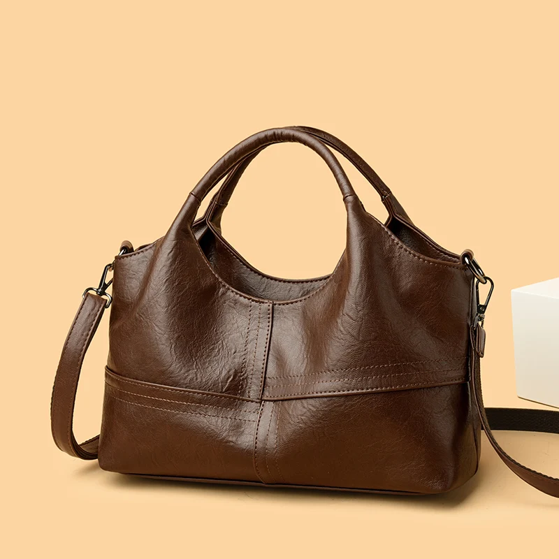 Designer Ladies Shoulder Crossbody Bag Tote Luxury Leather Messenger Handle Female Sac A Main High Quality Handbags  Women Bags