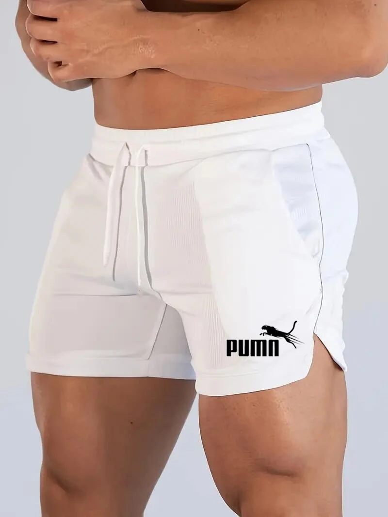Summer Mesh Quick Drying Shorts Men's Sports Casual Shorts Men's Breathable Beach Pants Suitable for Fitness Outdoor Running