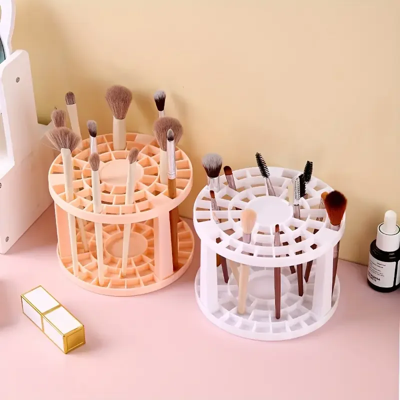 Makeup Brushes Organizer Compartment Desktop Pen Holder, Multi-functional Storage for Makeup Brushes, Pens Makeup Artists